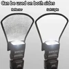 Seababoo 3 vnt. blykstės atšvaitas universalus blykstės sklaidytuvas nešiojamas atšvaitas ant kameros softbox sklaidytuvas speedlite blykstės sklaidytuvas softbox blykstė gali būti montuojama su atšvaito sklaidytuvu