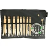 Seeknit Ka57828-04 apskritų virbalų rinkinys, bambukas, juodas, vidutinis/didelis