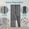 Sekey magnetinis tinklelis nuo uodų durims, skirtas medinėms, geležinėms, aliumininėms durims ir balkonams