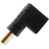 Seki hdmi kampinis adapteris 90° grand angled - hdmi male į hdmi female - 4k 3d 1080p full hd; paauksuoti kontaktai; kampinis adapteris; kampinis kištukas