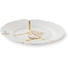 Seletti Kintsugi vaisių lėkštė iš porceliano ir 24 karatų aukso mod. 2