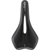 Selle Italia A3 Gel Flow dviračio balnelis patogus su geliu, anatomine išpjova, atsparus vandeniui ir tinkamas visų tipų dviračiams - juodas