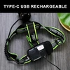 Sendale Įkraunamas Led žibintas su judesio davikliu Usb-c, 50 000 liumenų, 30 W, fluorescencinis žibintas, įkraunamas žibintas, 5 režimai, priartinamas, Ip65 atsparus vandeniui žibintas stovyklavimui, žygiams