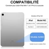 Sengbirch Ipad Mini 7 (a17pro) 8.3 colių 2024 Klaviatūros dėklas - prancūziška Azerty klaviatūra, nuimamas belaidis bluetooth klaviatūros dėklas, skirtas Ipad Mini 7 8.3 colių 2024, levandų spalvos