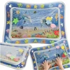 Sensorinis vandens kilimėlis kūdikiams pripučiamas delfinas xxl 62x45 cm