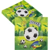 Servetėlės Futbolas, 40 vnt., 33 x 33 cm, vaikiškas gimtadienis, futbolo servetėlės, vaikiškos futbolo vakarėlio dekoracijos, futbolo servetėlės futbolo dekoravimui, gimtadienio vaikams ir vakarėliui