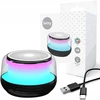 Kompiuterio kolonėlės Setty bluetooth kolonėlė small - usb kolonėlė su micro sd kortelės lizdu - bluetooth kolonėlė su radijo imtuvu ir rgb apšvietimu - mini bluetooth kolonėlė su ilgu baterijos veikimo laiku