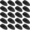 Sg Store 20 dalių automobilio grindų kilimėlių spaustukų atsarginės plastikinės grindų kilimėlių tvirtinimo spaustukai neslystantys sagties kilimėlių spaustukų laikikliai automobiliui, visureigiui, sunkvežimiui, keturračiui