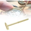 Sg Store 6-in-1 mini daugiafunkcinis varinis plaktukas-atsuktuvas, metalinis remonto įrankių plaktuko rinkinys, skirtas mobiliųjų telefonų, nešiojamųjų kompiuterių, laikrodžių taisymui, auksinis