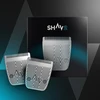 Shav 2™ atsarginis skustuvo peiliukas - Cutfree™ intymus skustuvas vyrams, šlapio/sauso plaukų kirpiklis su keičiamu keraminiu peiliuko moduliu, kūno priežiūros priemonė intymioms vietoms ir kūno plaukams, vyriškas skustuvas