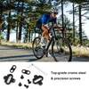Shengxi Spd dviračio Click pedalai Mtb dviračių klipsai vyrams ir moterims savaime užsirakinantys klipsai pedalai skirti naudoti patalpose/lauke ir važinėti kalnų dviračiais