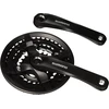 Shimano crankset 6/7/8-speed juodas fc-ty501 42/34/24t 170 mm w/cg