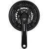 Shimano crankset 6/7/8-speed juodas fc-ty501 42/34/24t 170 mm w/cg