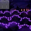 Shinybox dekoratyvinės halloween lemputės laukui, 2 vnt., 10 led halloween akies obuolio sodo lempučių, led lemputės, halloween dekoracija, saulės sodo lemputės laukui, vidui, terasai, namams su vaiduokliais
