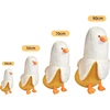 Shownicer pliušinis žaislas bananinė antis, kawaii antis, minkštas žaislas bananas, pliušinė pagalvėlė, minkštas žaislas, dekoratyvinė pagalvėlė, dovana vaikams, mergaitėms, berniukams, 30 cm