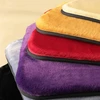 Shtgoi dirbtinio kailio sėdynės pagalvėlė, kvadratinė kėdės pagalvėlė, minkštas pliušinis sėdynės užvalkalas, dekoratyvinis sėdynės užvalkalas su raišteliais, neslystanti šilta sėdynės pagalvėlė valgomojo kėdei, biuro kėdei, automobiliui, 30 x 30 cm, roži