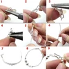 Sidabrinė aliuminio viela papuošalams ir rankdarbiams, 4 ritinėliai, 0.8-2.0mm