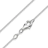 Sidabrinė grandinėlė su deimantais moterims, 1.1 mm, 40-120 cm