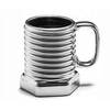 Sidabrinis puodelis varžtas meistrui mechanikui 390ml Gadget Master dovana varžtelis