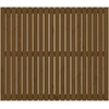 Lova Sieninis galvūgalis, medaus rudas, 127,5x3x110cm, pušis