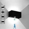 Sieninis lauko LED šviestuvas su judesio davikliu Encoft, 24 W, IP65