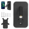 Sieninis šviestuvas Sieninis Led šviestuvas skaitymui, naktinė lemputė su Usb įkrovimu
