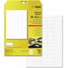 Sigel La101 universalios etiketės, baltos, 38x21.2 mm, 25 lapai
