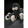 Sigikid 39638 deep water dandy beaststown aštuonkojis mergaitėms, berniukams ir suaugusiems, minkštas žaislas, rekomenduojamas nuo 2 metų, pilkas/juodas/aštuonkojis