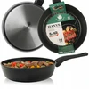 Silesia Emalia Hanys gili keptuvė 24 cm su nepridegančia non-stick danga, skirta indukcijai ir dujoms