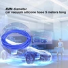 Silikoninė vakuumo žarna, automobiliui 4 mm, 5 metrai, universali silikoninė vakuumo žarna (mėlyna)