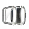 Silikoninis dėklas Fitbit Versa 2, sidabrinis