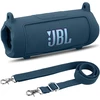 Kompiuterio kolonėlės Silikoninis dėklas su dirželiu Jbl Flip 7 garsiakalbiui (mėlynas)
