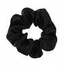 Šilkinė plaukų gumelė Almania, šilkinė scrunchie - juoda