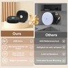 Silrives led spintelių apšvietimas su nuotolinio valdymo pulteliu, belaidis, usb įkraunamas taškinis akumuliatorius, 3 šviesos spalvos, spintelių apšvietimas, led akumuliatorius, reguliuojamas, netiesioginis apšvietimas po spintele virtuvėje