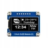 SilverStone Oled 1.3" 64×128 baltas ekranas Sh1107
