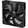 Silverstone Sst-ap181 - Air Penetrator kompiuterio korpuso aušinimo ventiliatorius 180 mm, didelis oro srautas, juodas