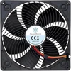 Silverstone Sst-ap181 - Air Penetrator kompiuterio korpuso aušinimo ventiliatorius 180 mm, didelis oro srautas, juodas