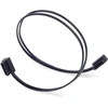 Silverstone Sst-cp11b-300 Sata 6g 300mm plokščias kabelis, juodas