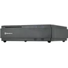Silverstone Sst-ml07b - Milo Slim Htpc Mini-itx kompiuterio korpusas, juodas