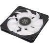 Silverstone Technology Sst-as120b-argb - Air Slimmer plonas 120 mm ventiliatorius su patobulinta veikimu, pilno diapazono Pwm valdymu ir Argb apšvietimo efektu