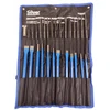 Silvertools išmušėjų, kirstukų, skylių žymeklių ir kaltų rinkinys 28 vnt.