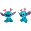 Simba Toys Simba 6315870193 Disney Stitch Love 25 cm pliušinis žaislas, tinkamas nuo pirmųjų gyvenimo mėnesių, mėlynas