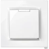 Simon 10 serijos Schuko sieninis lizdas 250v 10a, montuojamas