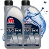 Sintetinė variklio alyva Millers Oils Xf Premium C2 C3 Tech Dft 5w30 2x1l