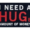 Siuvinėtas lopas "huge Amount of Money" su Velcro
