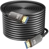 Siwket 8k Hdmi šviesolaidinis kabelis 20m, optinis Hdmi 2.1 kabelis 48gbps itin didelis greitis 8k @ 60hz 4k @ 120hz dinaminis Hdr Earc Dolby Hdcp 2.2 ir 2.3, skirtas Hdtv/projektoriui/namų Kinui/tv priedėliui/žaidimų konsolei