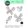 Sizzix Thinlits Flight of Fancy pjovimo formelių rinkinys, sukurtas Pete Hughes | 665037 | metalinės pjovimo formelės kortelių gamybai, scrapbooking'ui, popieriaus amatams ir kt., plastikas, pilka, vienas dydis