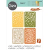 Sizzix Thinlits Infinite Doodles #2 pjovimo formelių rinkinys | 666524 | plonos metalinės pjovimo formelės skirtos scrapbooking'ui, įspaudimui, žurnalų kūrimui