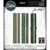 Sizzix Thinlits rinkinys, 6 vnt., dekoratyviniai apvadai, sukūrė Tim Holtz, 665435, įvairiaspalvis, vienas dydis
