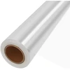 Skaidri dovanų plėvelė 80 cm x 30 m, 3 mil storio celofano rulonas